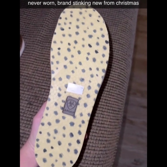 Ariat Cheetah Leather Cruiser - Picture 3 of 4